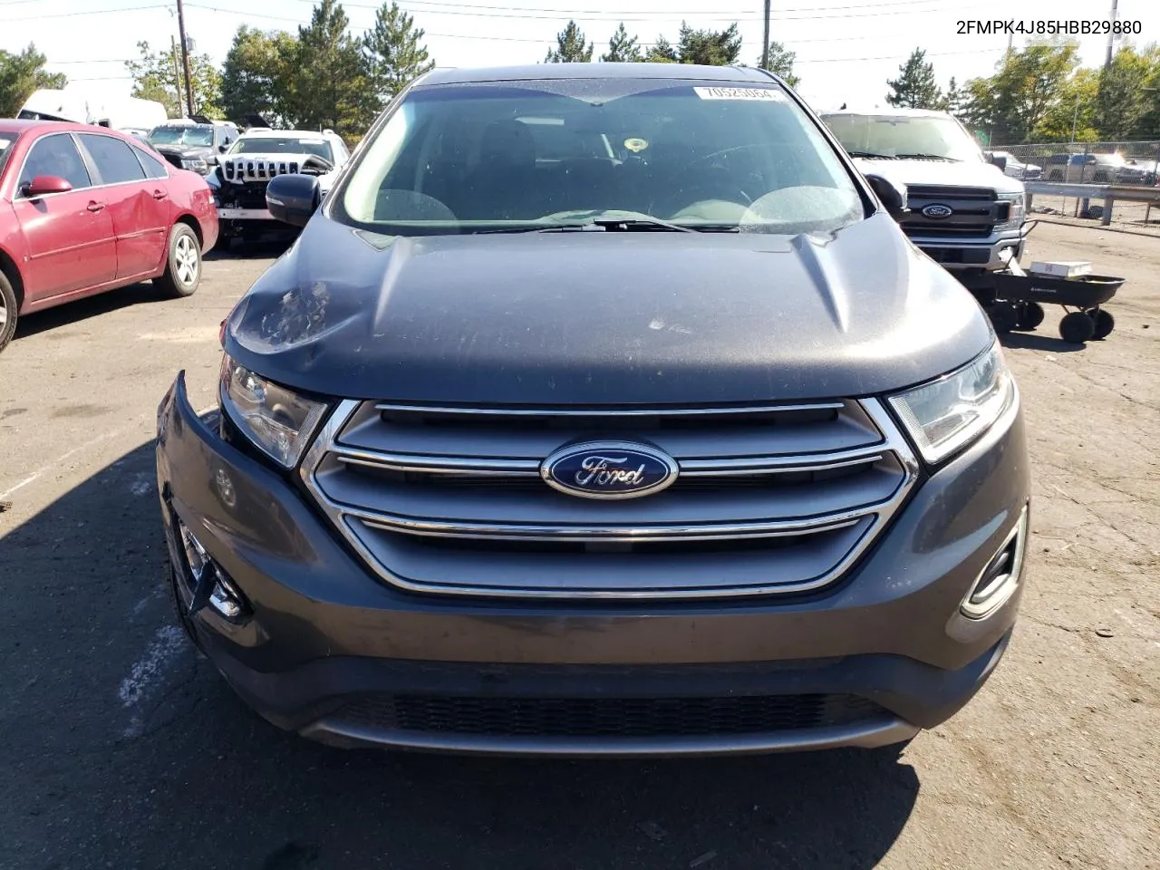 2017 Ford Edge Sel VIN: 2FMPK4J85HBB29880 Lot: 70525064