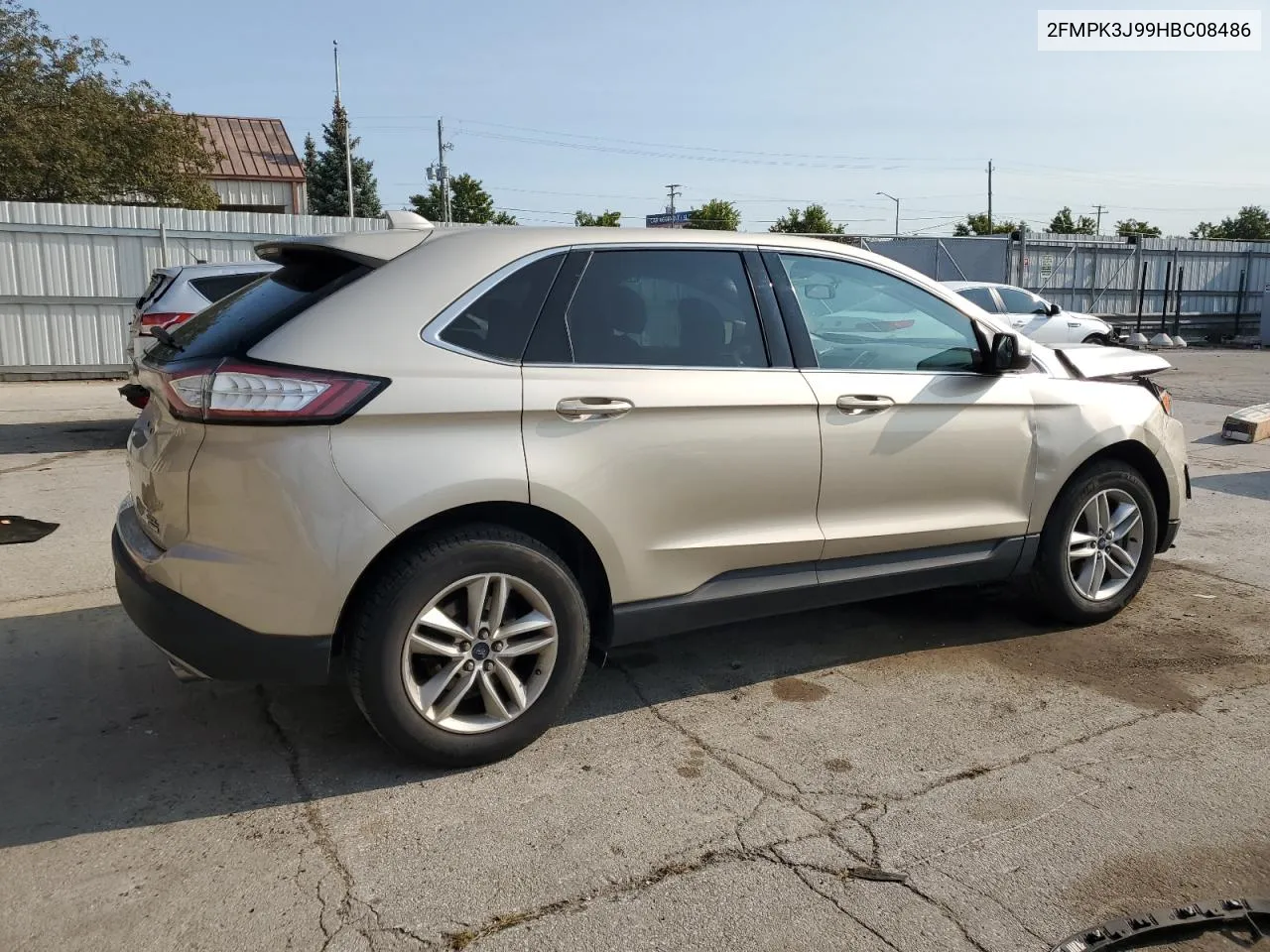 2017 Ford Edge Sel VIN: 2FMPK3J99HBC08486 Lot: 70609604