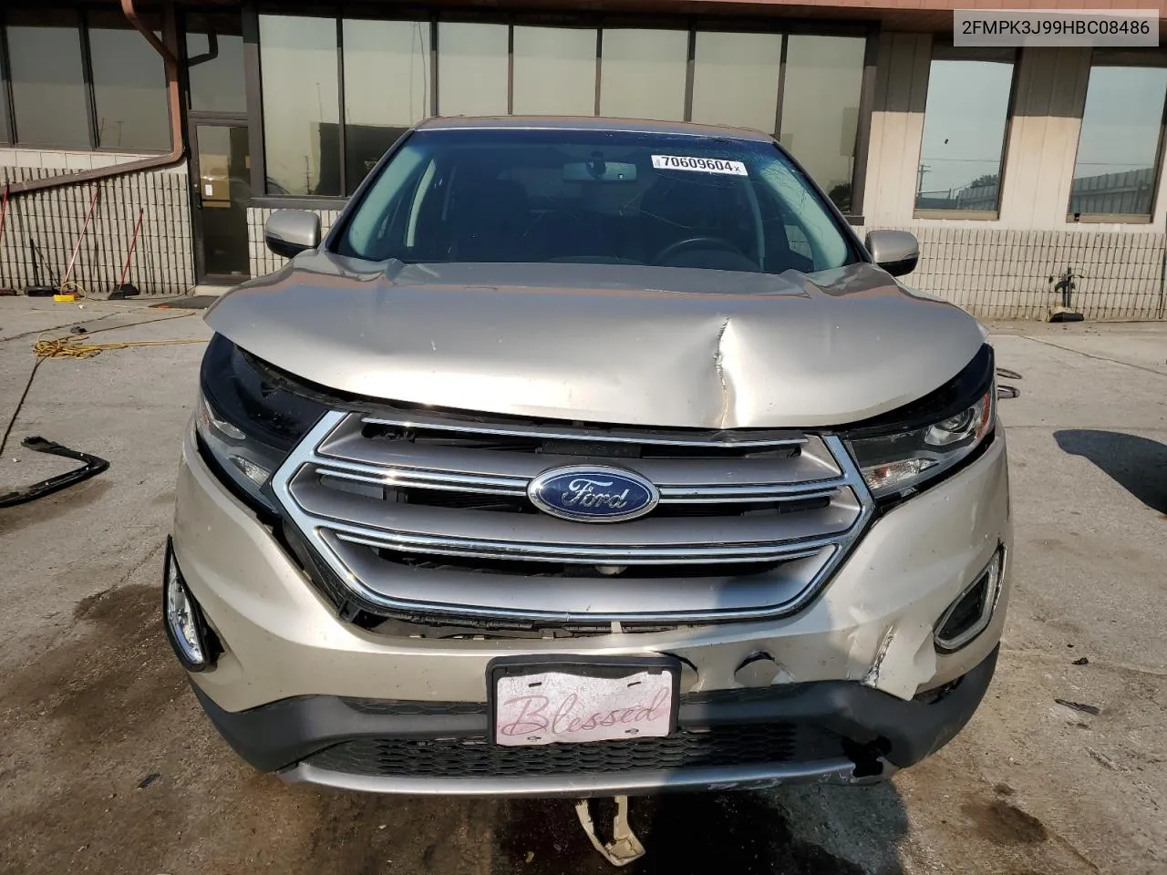 2017 Ford Edge Sel VIN: 2FMPK3J99HBC08486 Lot: 70609604