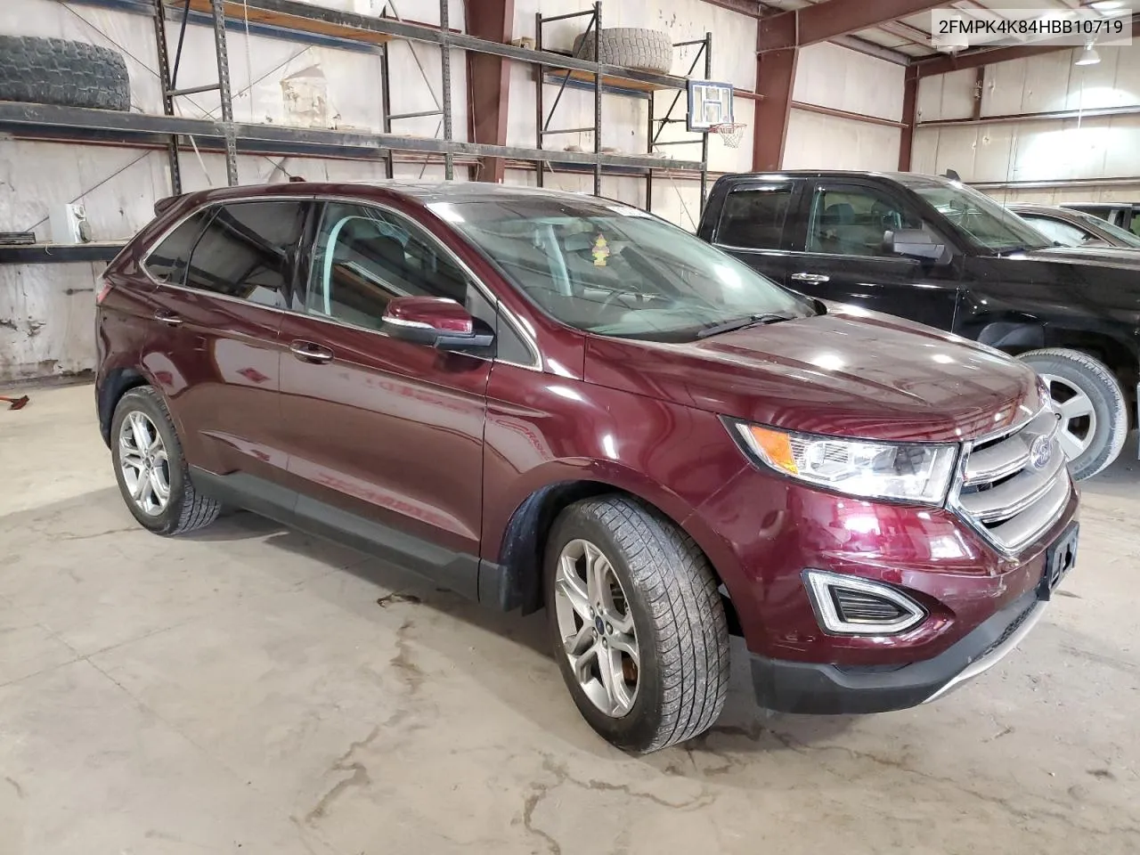 2017 Ford Edge Titanium VIN: 2FMPK4K84HBB10719 Lot: 71007574