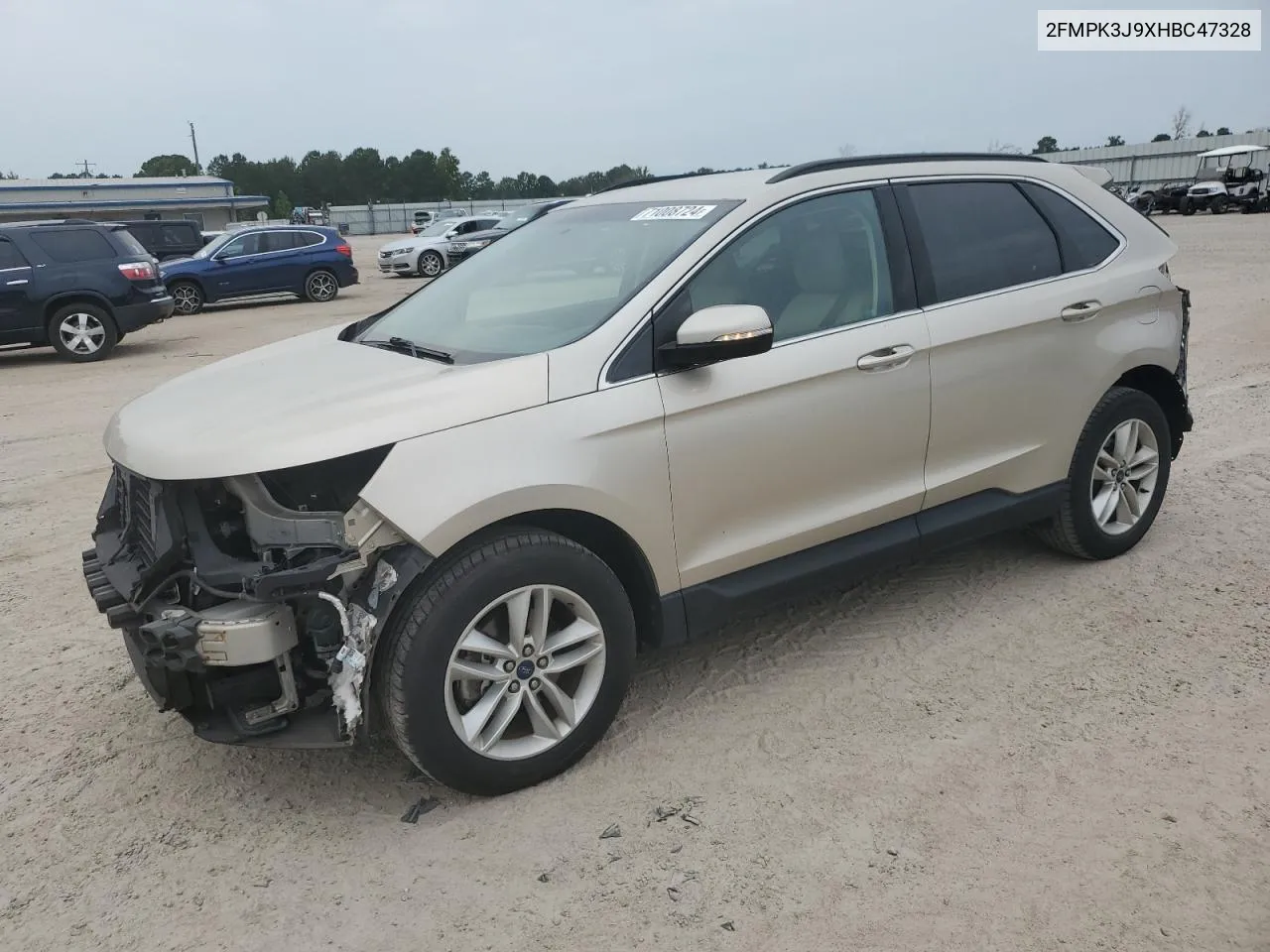 2017 Ford Edge Sel VIN: 2FMPK3J9XHBC47328 Lot: 71008724