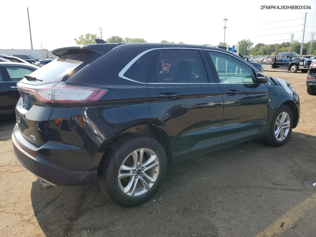 2017 Ford Edge Sel VIN: 2FMPK4J83HBB03536 Lot: 71072954