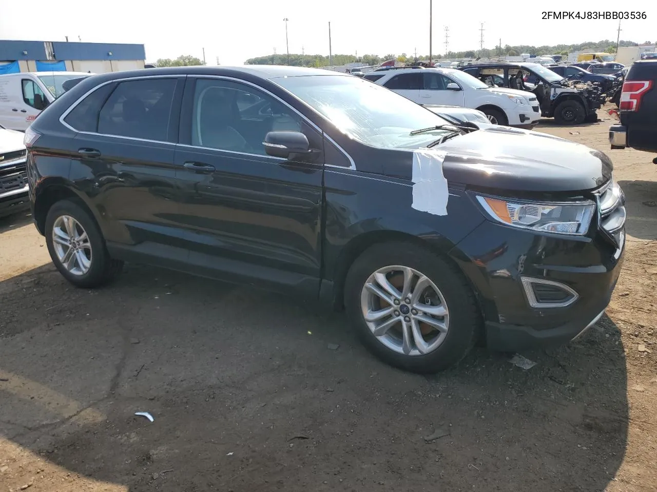 2017 Ford Edge Sel VIN: 2FMPK4J83HBB03536 Lot: 71072954