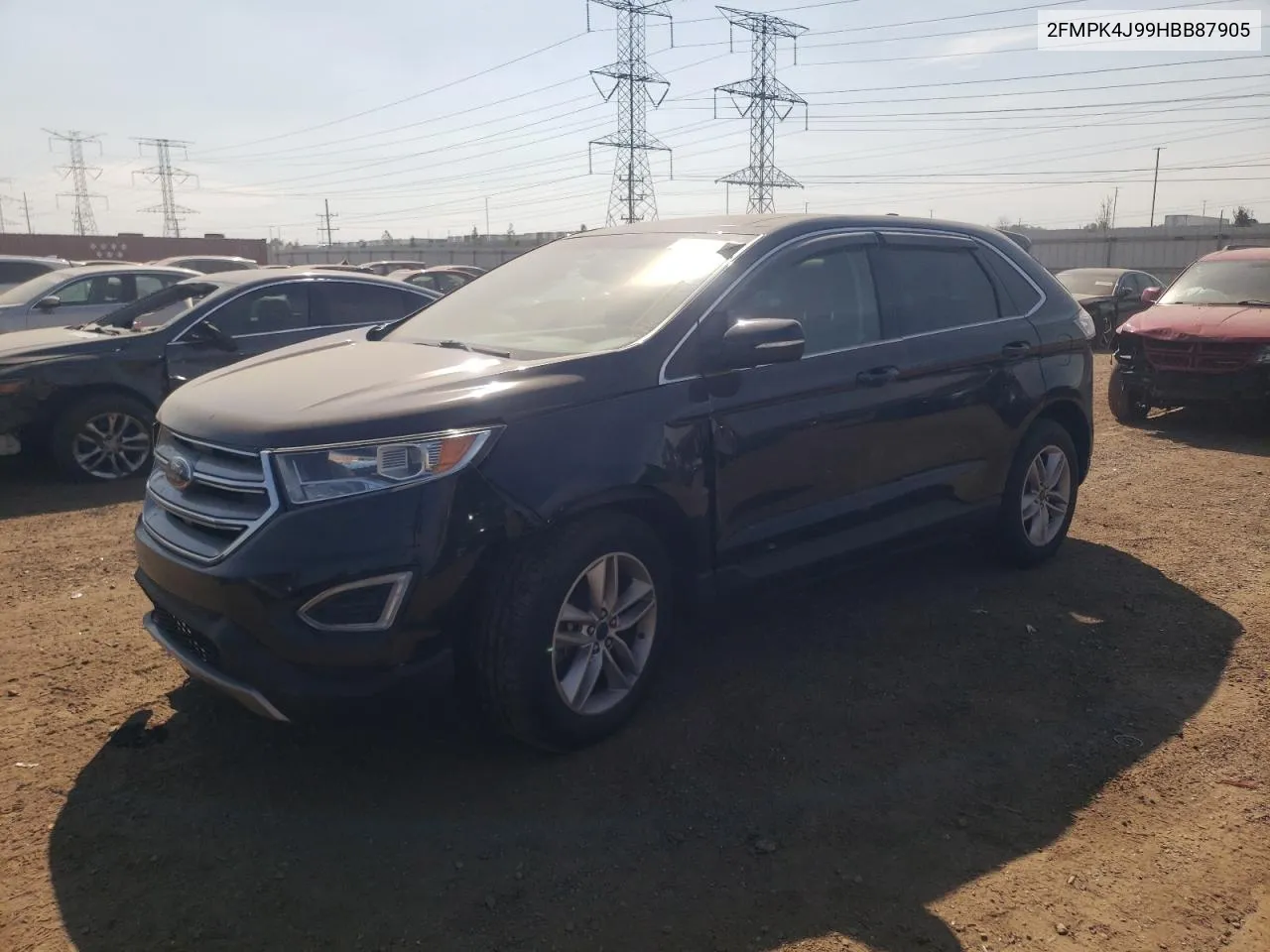 2FMPK4J99HBB87905 2017 Ford Edge Sel