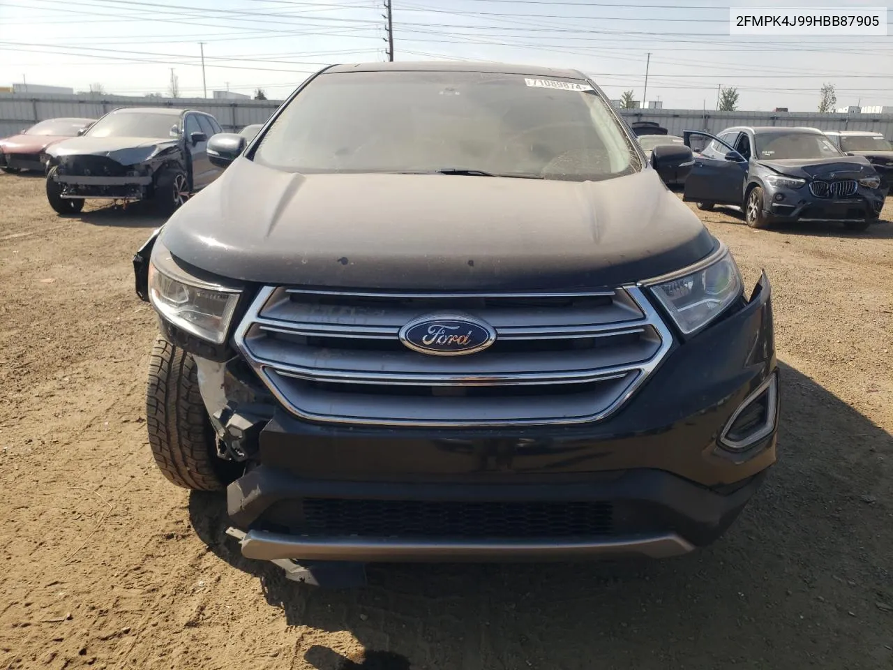 2FMPK4J99HBB87905 2017 Ford Edge Sel