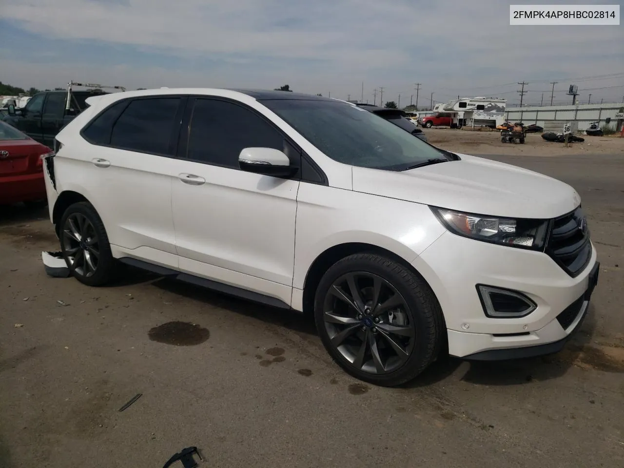 2017 Ford Edge Sport VIN: 2FMPK4AP8HBC02814 Lot: 71106424