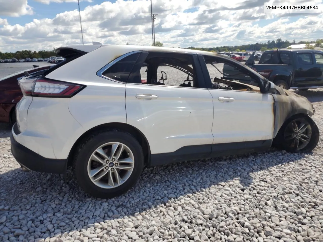 2017 Ford Edge Sel VIN: 2FMPK4J97HBB04584 Lot: 71193374