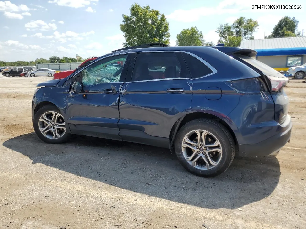 2FMPK3K9XHBC28566 2017 Ford Edge Titanium