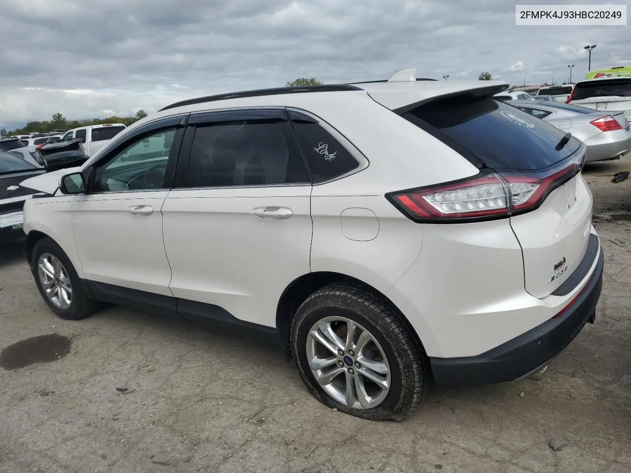 2017 Ford Edge Sel VIN: 2FMPK4J93HBC20249 Lot: 71489804