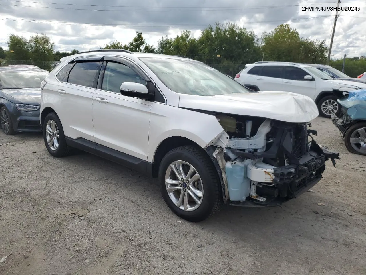 2017 Ford Edge Sel VIN: 2FMPK4J93HBC20249 Lot: 71489804