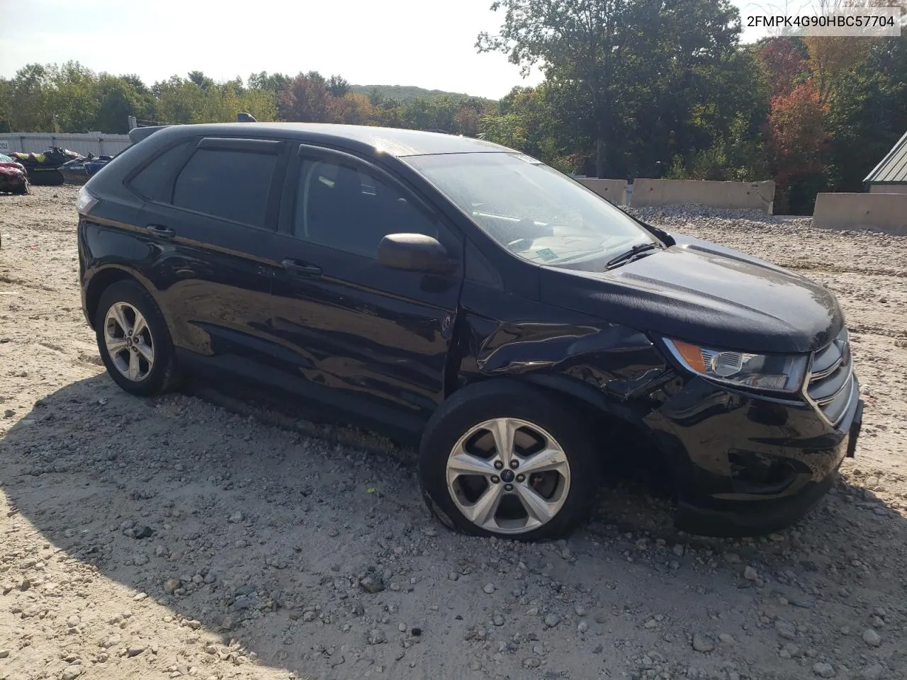 2017 Ford Edge Se VIN: 2FMPK4G90HBC57704 Lot: 71601094