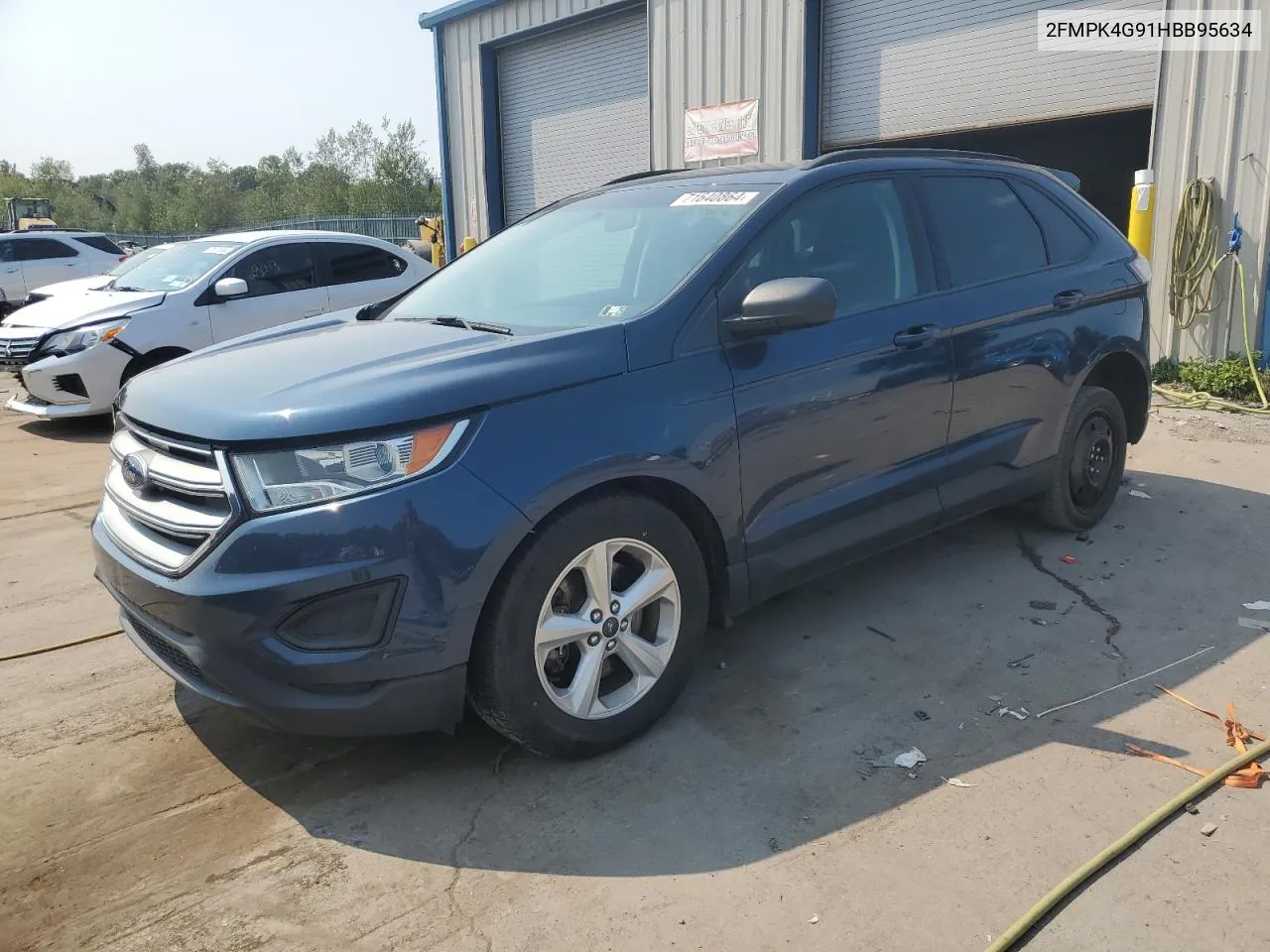 2017 Ford Edge Se VIN: 2FMPK4G91HBB95634 Lot: 71640864