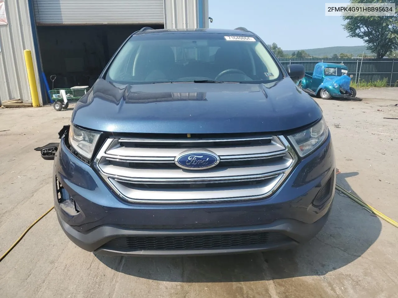 2017 Ford Edge Se VIN: 2FMPK4G91HBB95634 Lot: 71640864