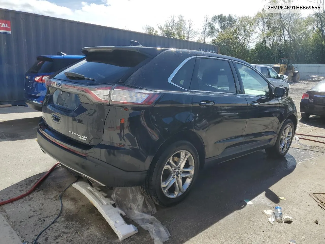 2017 Ford Edge Titanium VIN: 2FMPK4K91HBB69655 Lot: 71673474