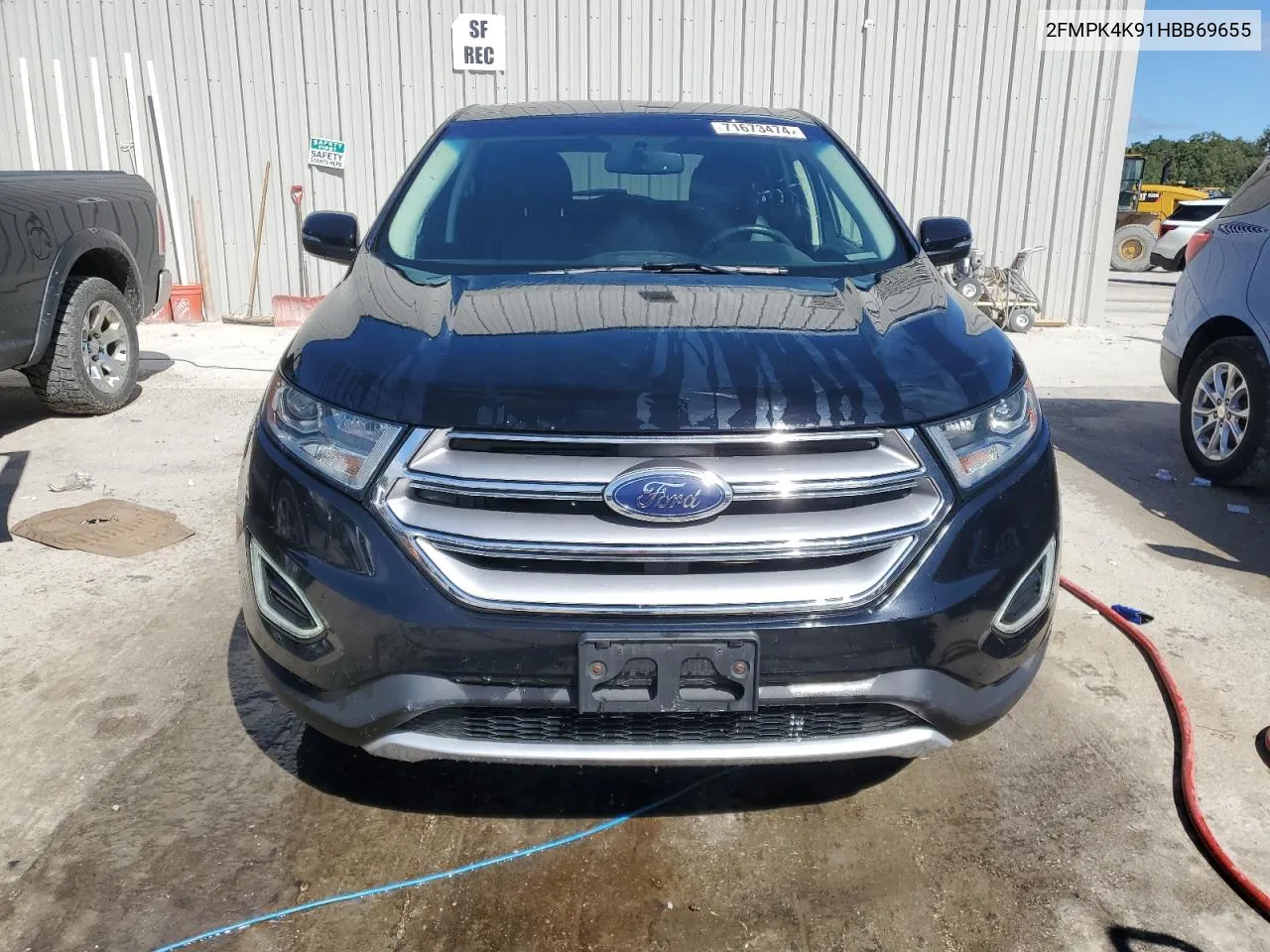 2017 Ford Edge Titanium VIN: 2FMPK4K91HBB69655 Lot: 71673474