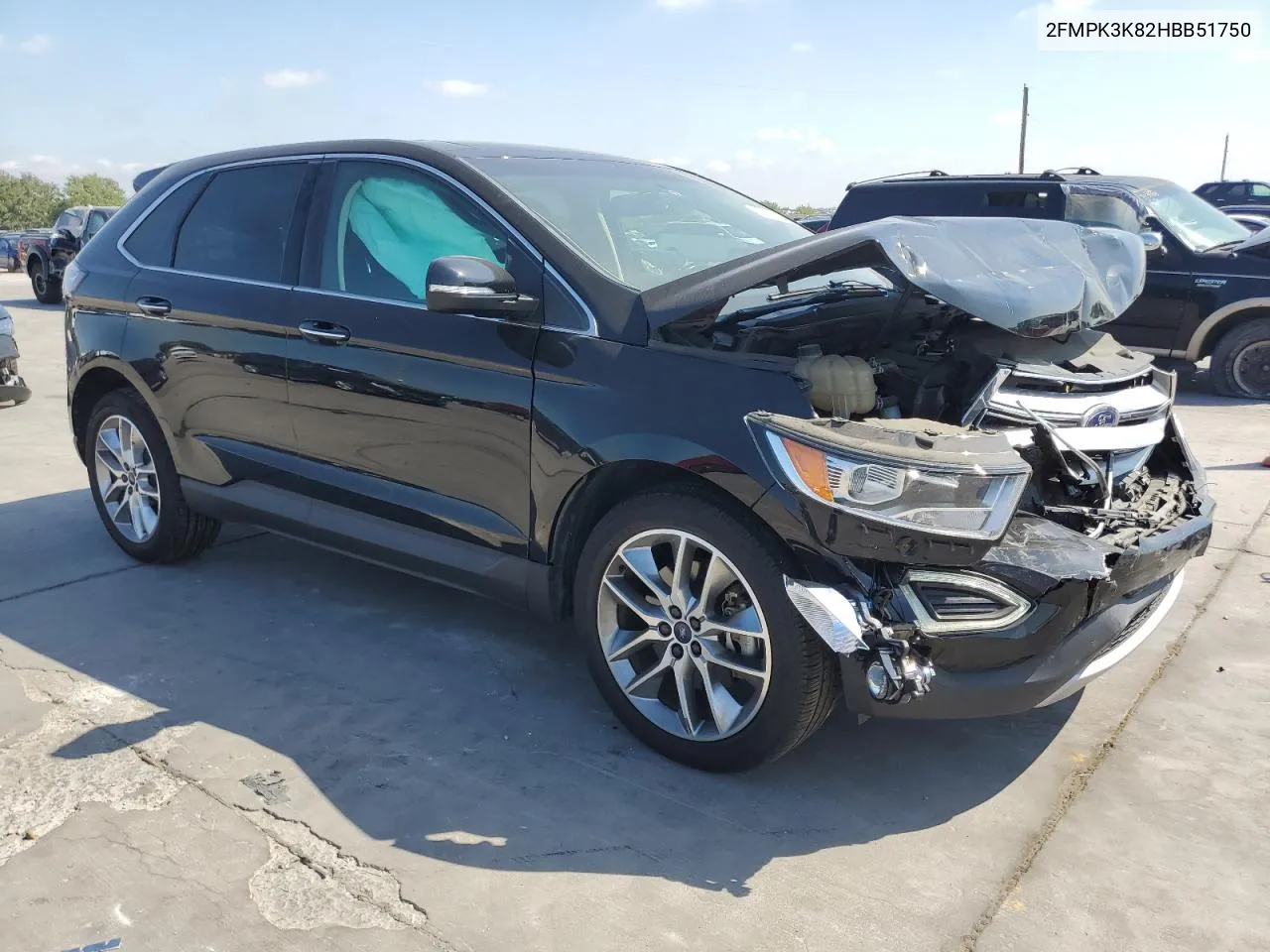 2FMPK3K82HBB51750 2017 Ford Edge Titanium