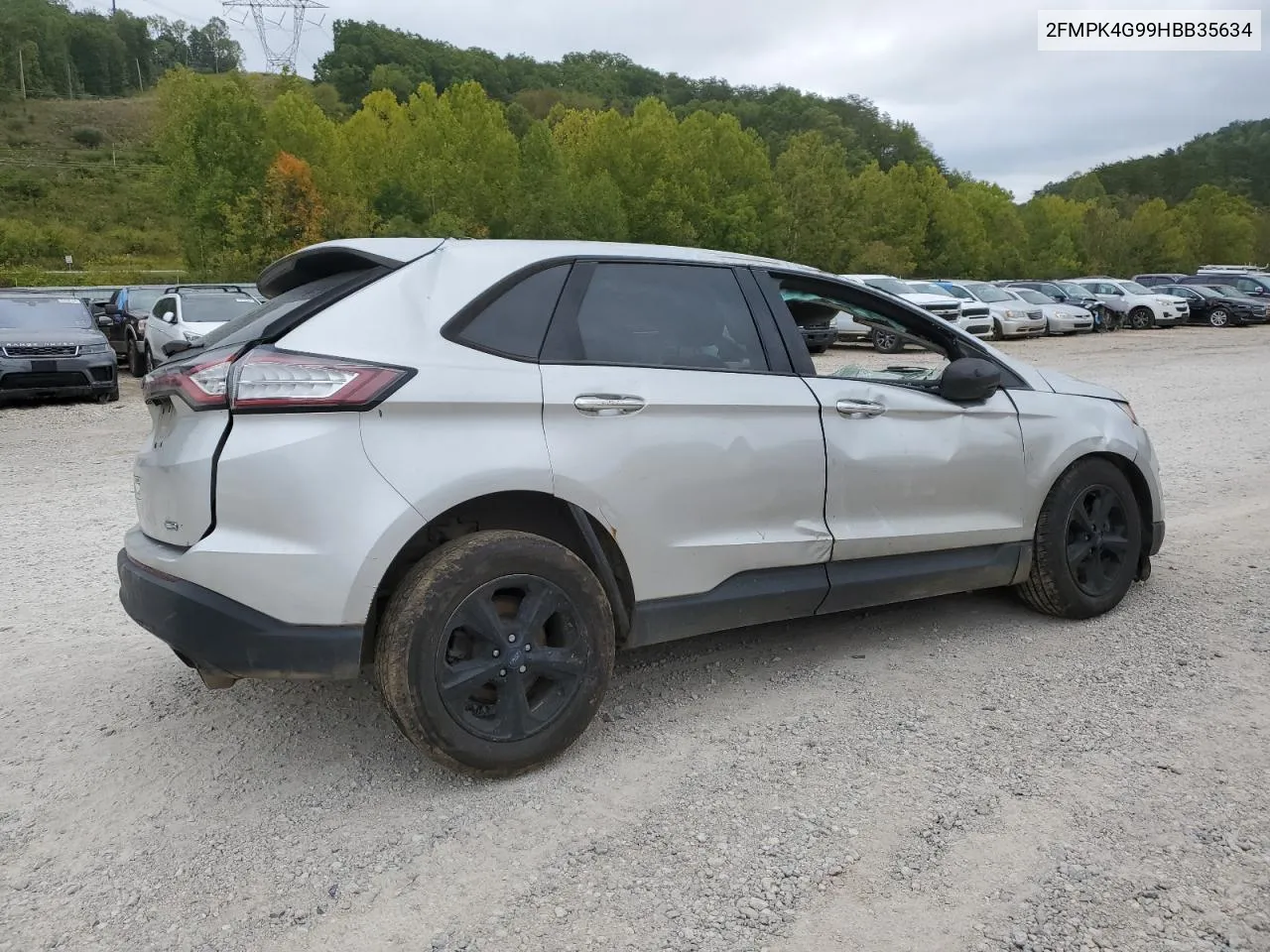 2017 Ford Edge Se VIN: 2FMPK4G99HBB35634 Lot: 72183154