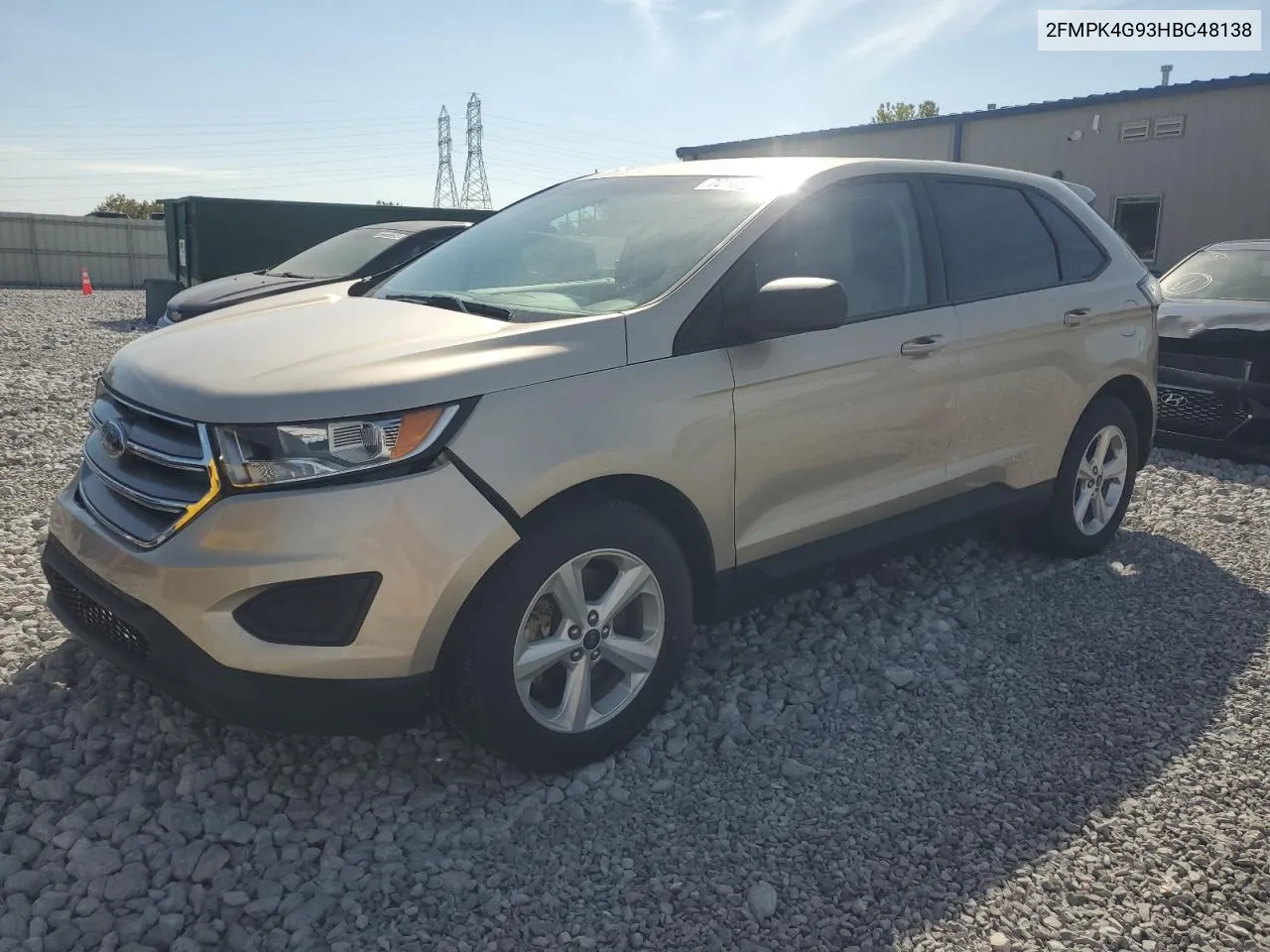 2FMPK4G93HBC48138 2017 Ford Edge Se