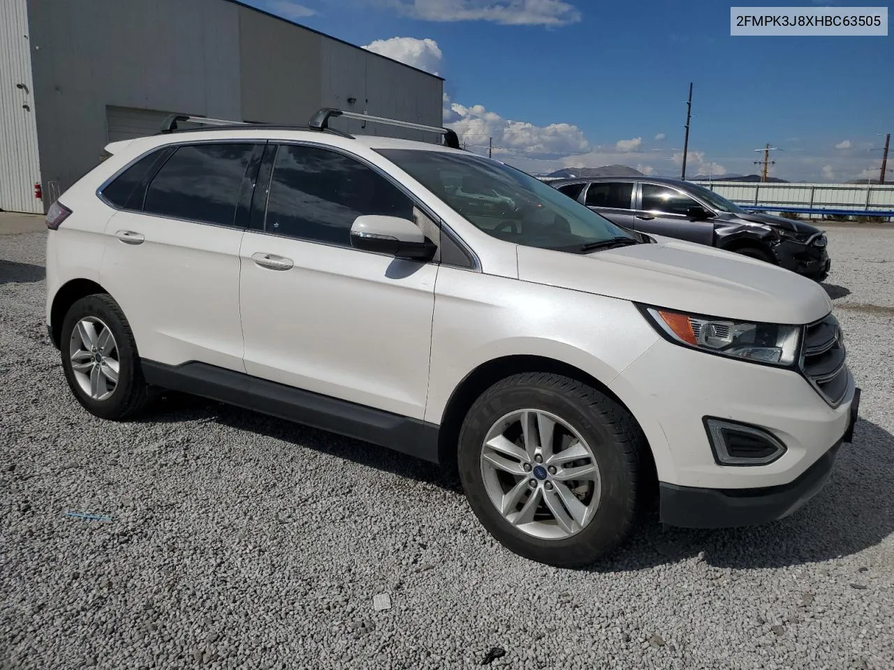 2017 Ford Edge Sel VIN: 2FMPK3J8XHBC63505 Lot: 72396474