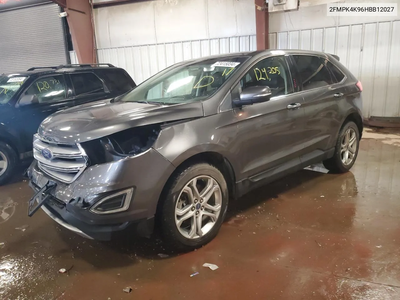 2017 Ford Edge Titanium VIN: 2FMPK4K96HBB12027 Lot: 72415034