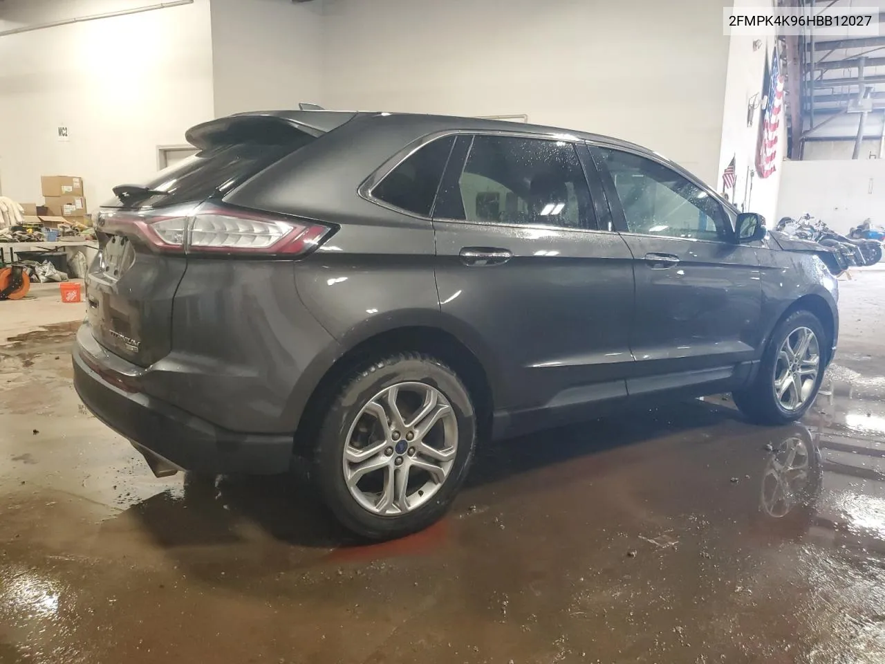 2017 Ford Edge Titanium VIN: 2FMPK4K96HBB12027 Lot: 72415034