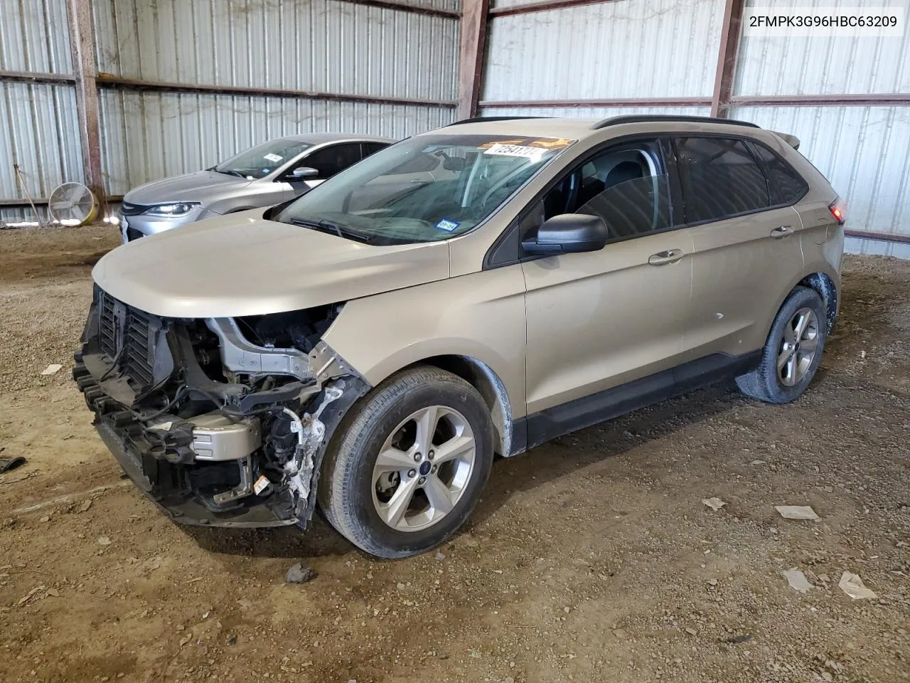 2017 Ford Edge Se VIN: 2FMPK3G96HBC63209 Lot: 72541774