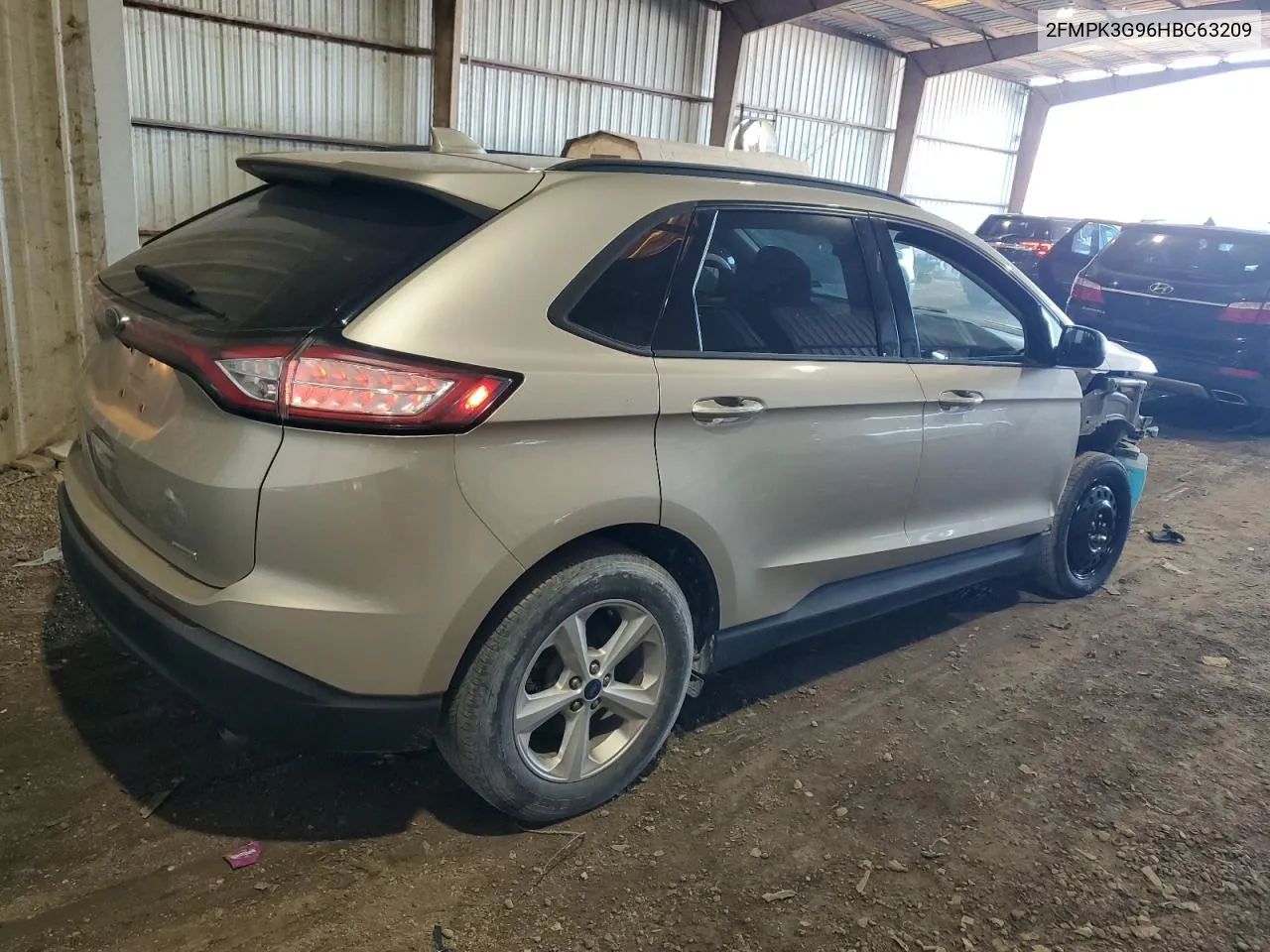 2017 Ford Edge Se VIN: 2FMPK3G96HBC63209 Lot: 72541774