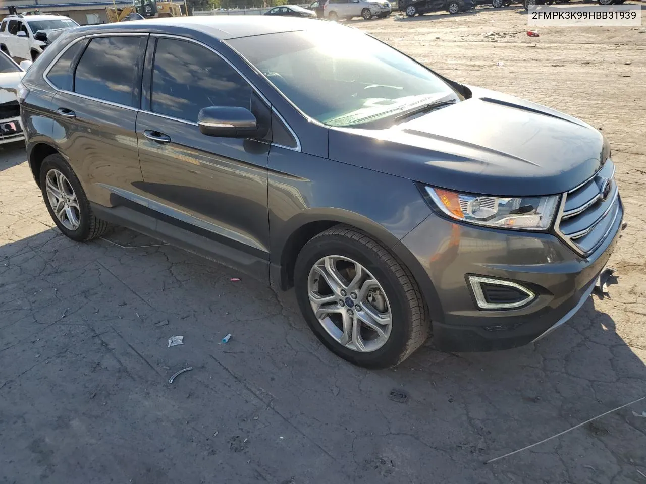 2017 Ford Edge Titanium VIN: 2FMPK3K99HBB31939 Lot: 72620034