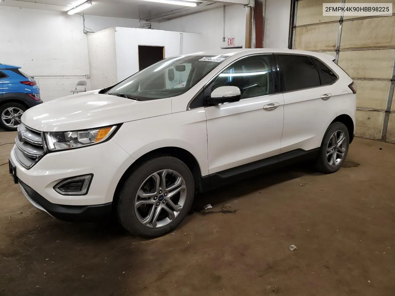 2017 Ford Edge Titanium VIN: 2FMPK4K90HBB98225 Lot: 72704484