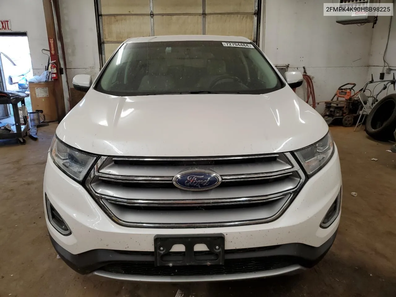 2017 Ford Edge Titanium VIN: 2FMPK4K90HBB98225 Lot: 72704484