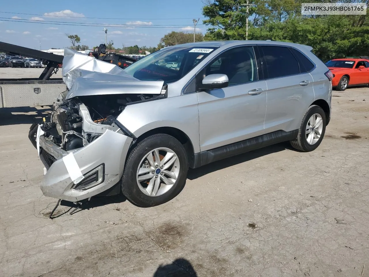 2017 Ford Edge Sel VIN: 2FMPK3J93HBC61765 Lot: 72709344