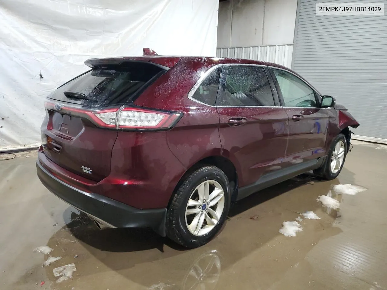 2017 Ford Edge Sel VIN: 2FMPK4J97HBB14029 Lot: 72766394