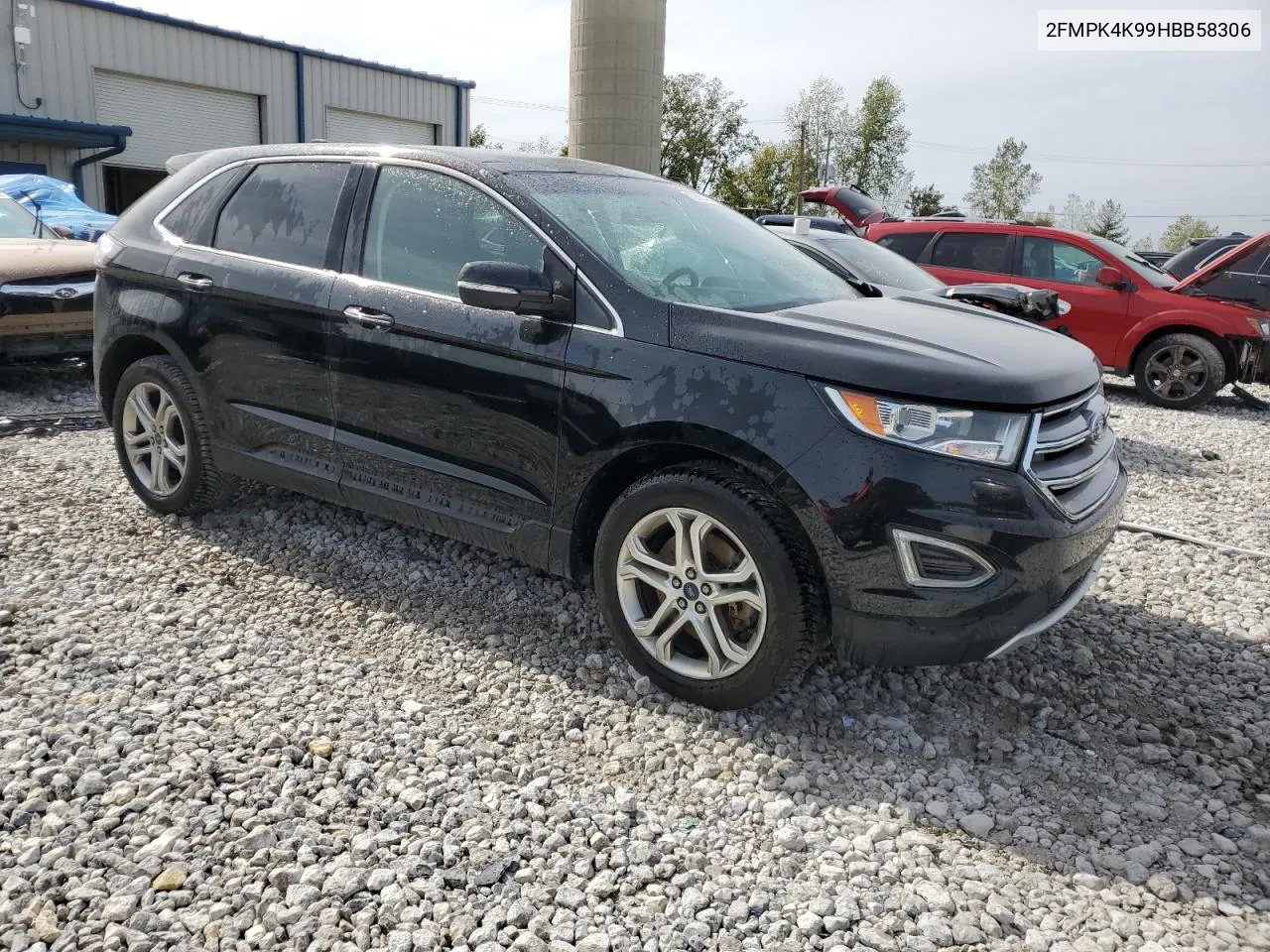 2017 Ford Edge Titanium VIN: 2FMPK4K99HBB58306 Lot: 72818794