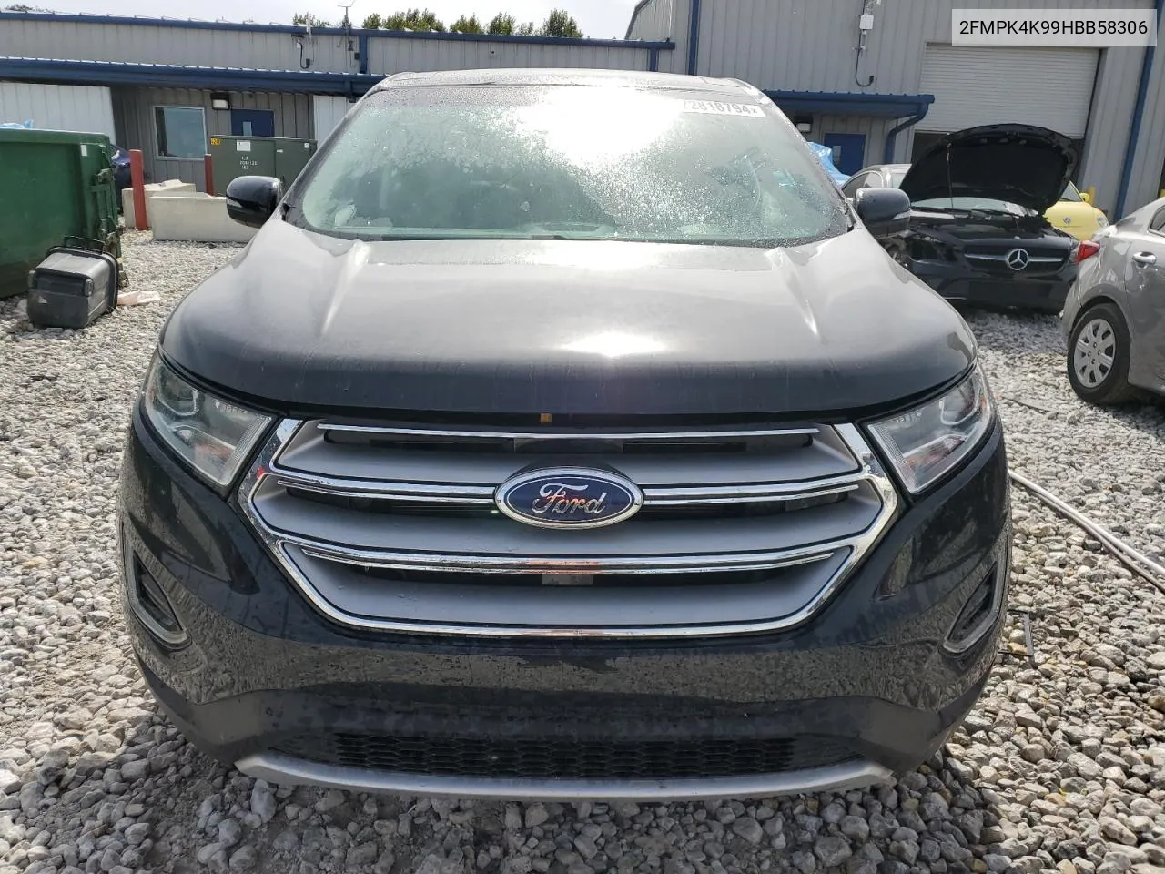 2017 Ford Edge Titanium VIN: 2FMPK4K99HBB58306 Lot: 72818794