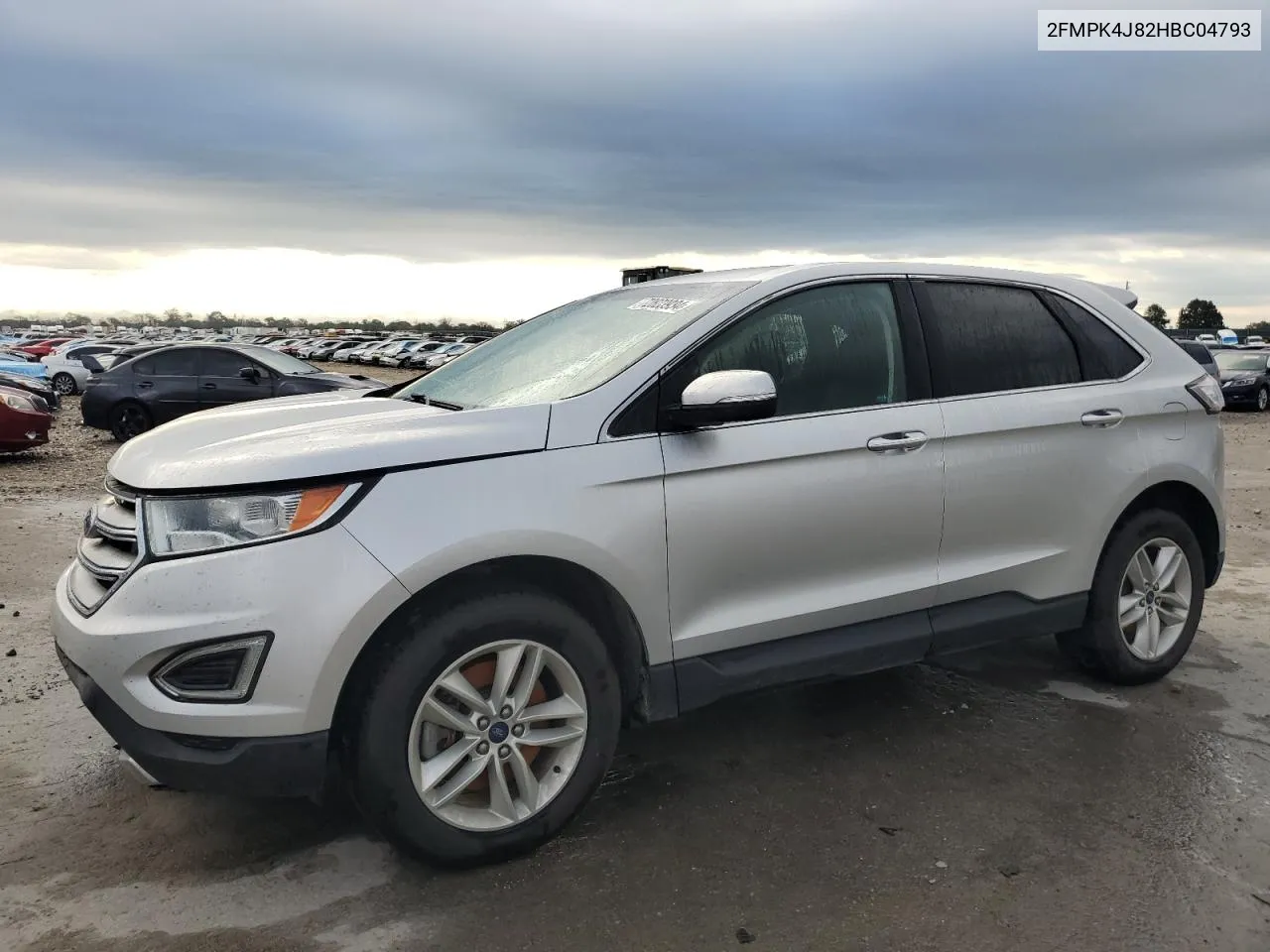 2017 Ford Edge Sel VIN: 2FMPK4J82HBC04793 Lot: 72823934