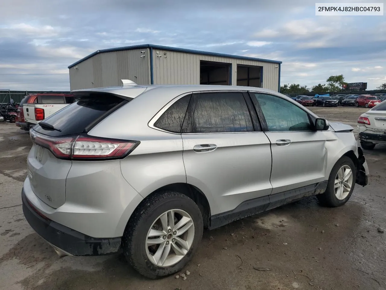 2017 Ford Edge Sel VIN: 2FMPK4J82HBC04793 Lot: 72823934