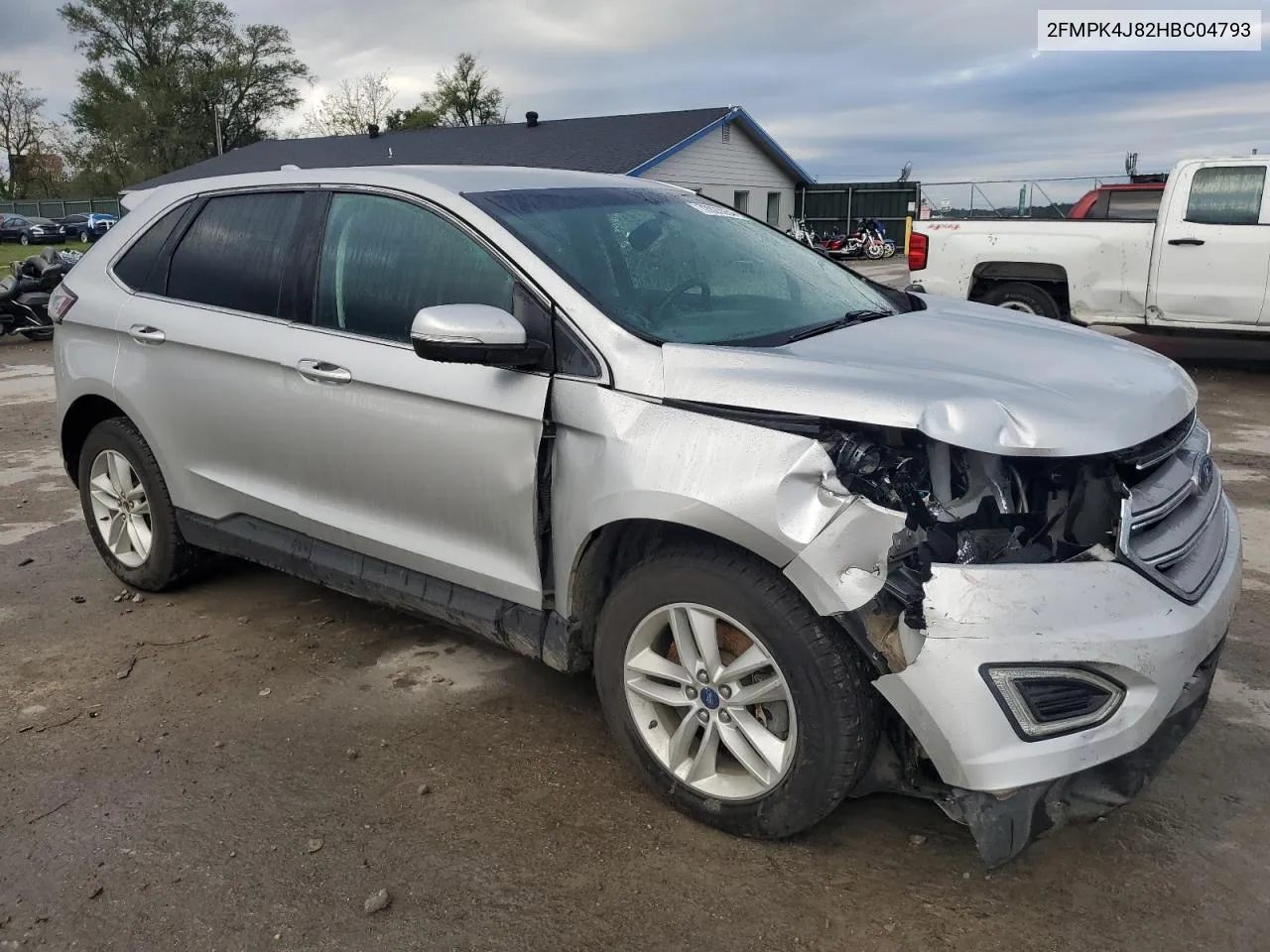 2017 Ford Edge Sel VIN: 2FMPK4J82HBC04793 Lot: 72823934