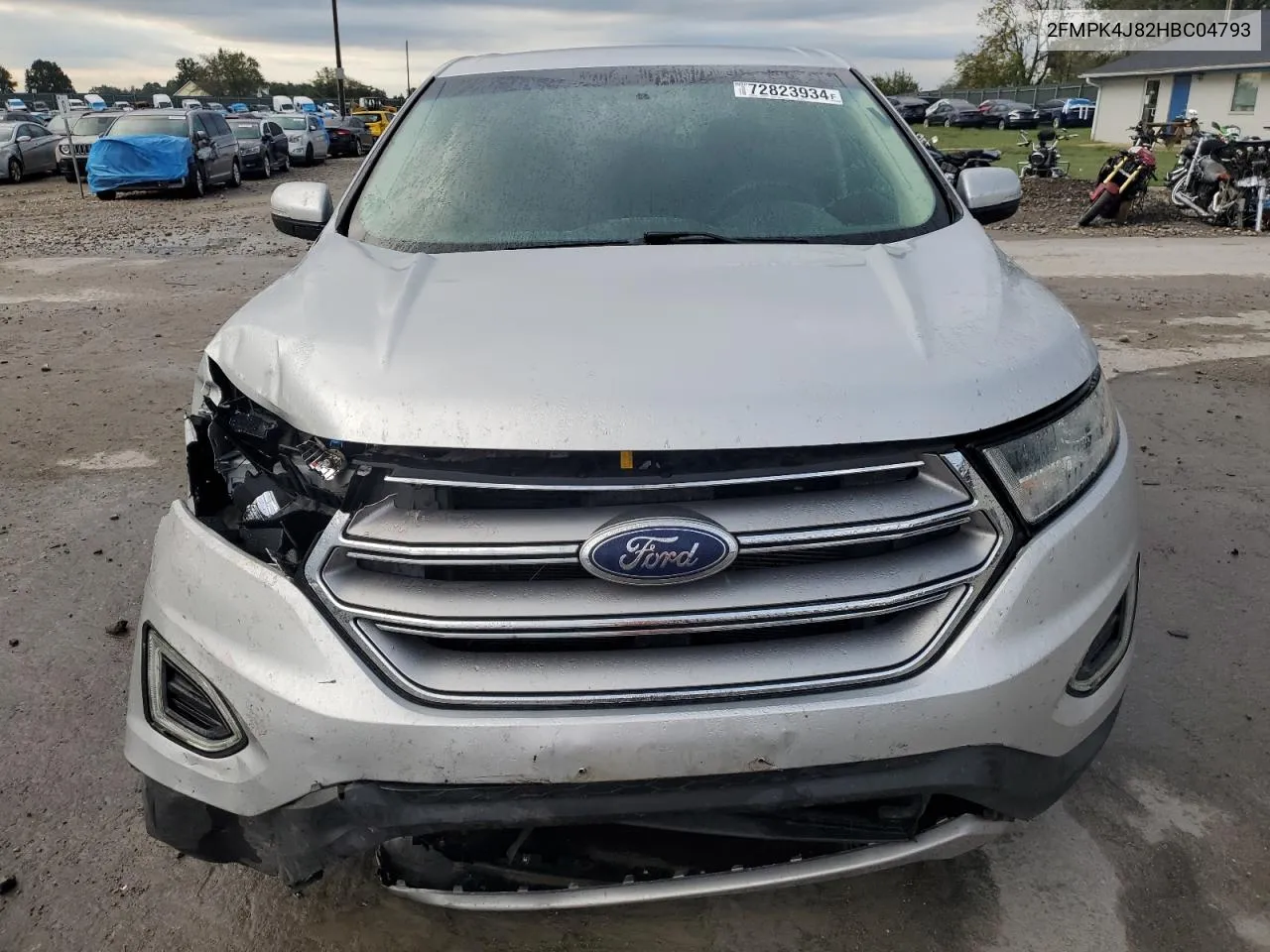 2017 Ford Edge Sel VIN: 2FMPK4J82HBC04793 Lot: 72823934