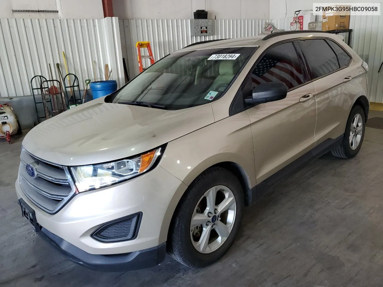 2017 Ford Edge Se VIN: 2FMPK3G95HBC09058 Lot: 73018294