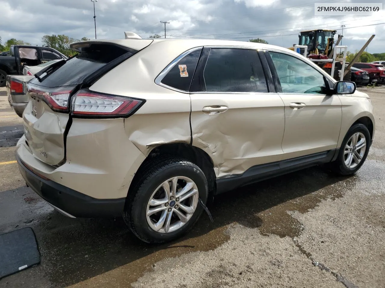 2017 Ford Edge Sel VIN: 2FMPK4J96HBC62169 Lot: 73053244