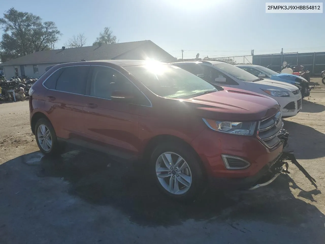 2017 Ford Edge Sel VIN: 2FMPK3J9XHBB54812 Lot: 73217454