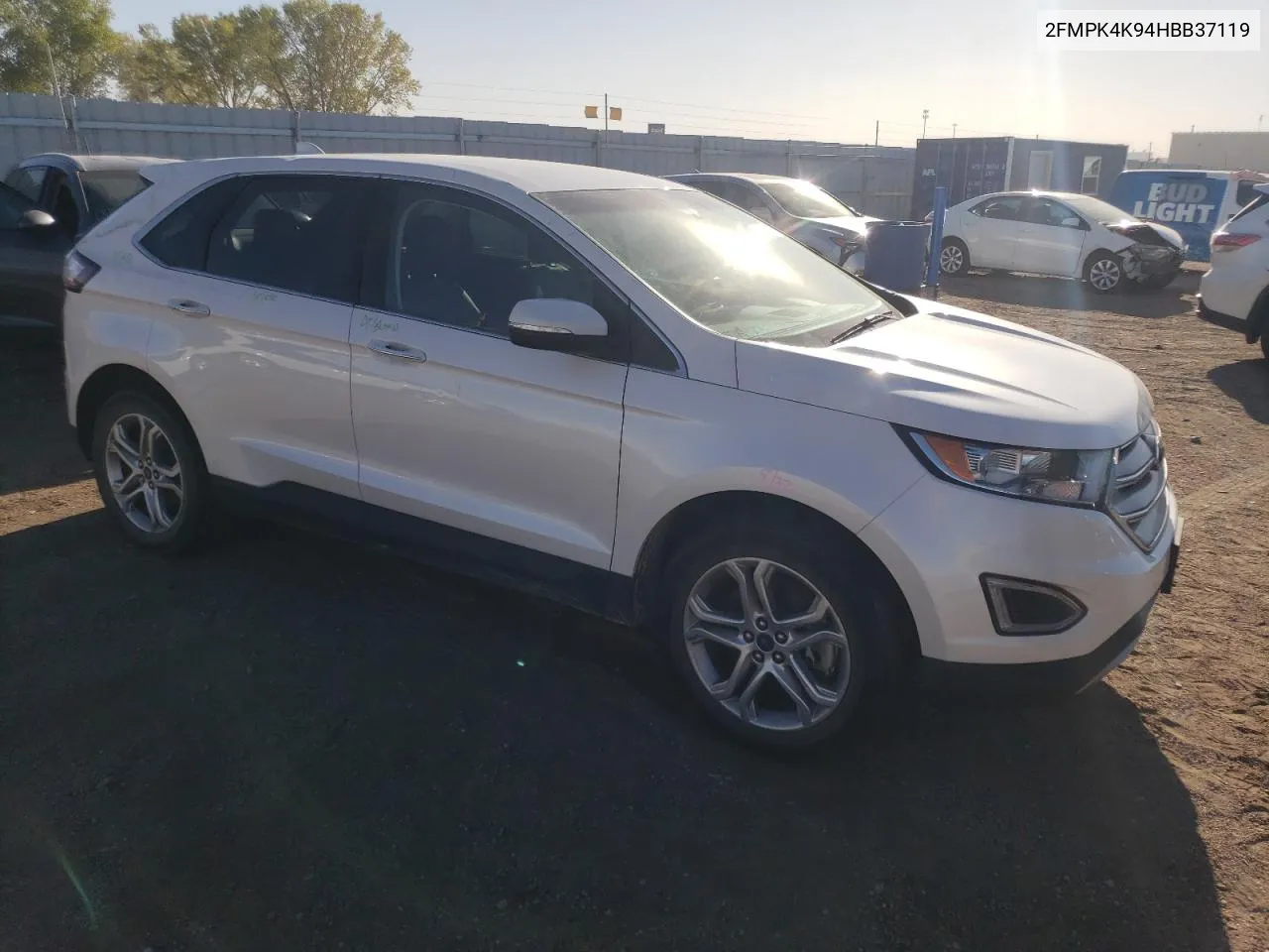 2017 Ford Edge Titanium VIN: 2FMPK4K94HBB37119 Lot: 73408944