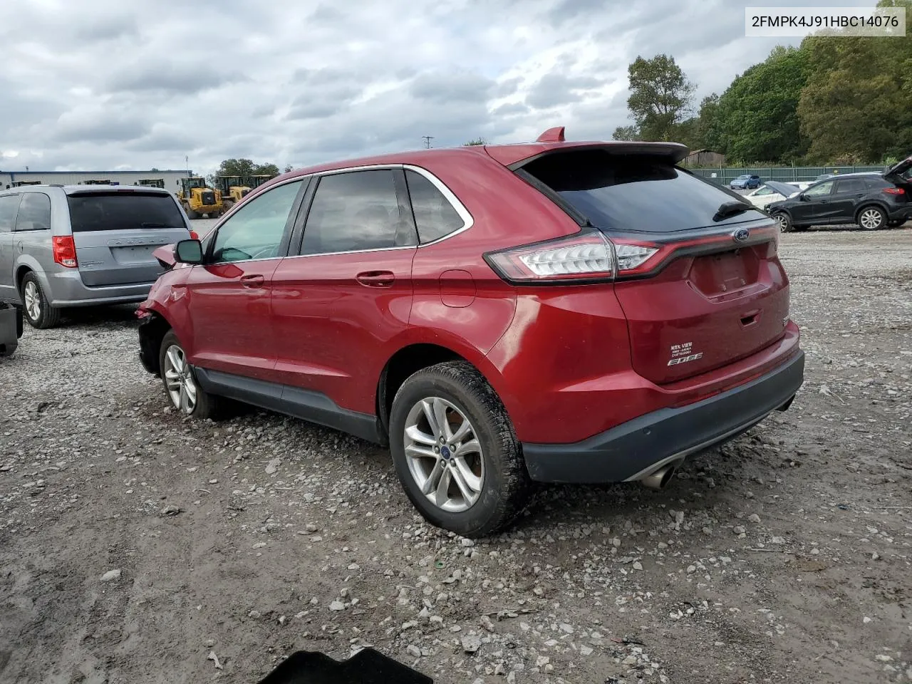 2017 Ford Edge Sel VIN: 2FMPK4J91HBC14076 Lot: 73486954