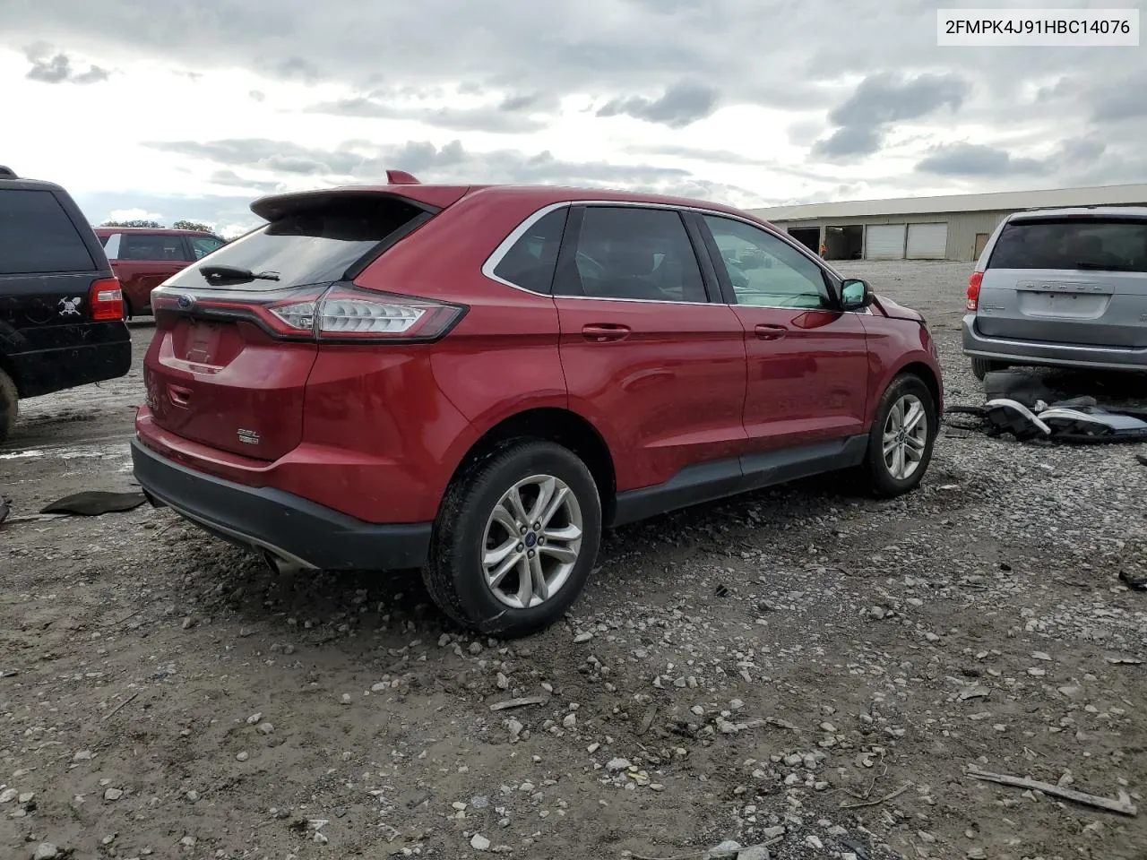 2017 Ford Edge Sel VIN: 2FMPK4J91HBC14076 Lot: 73486954