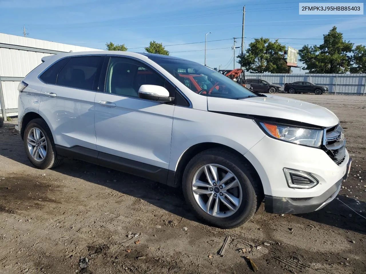 2017 Ford Edge Sel VIN: 2FMPK3J95HBB85403 Lot: 73594814