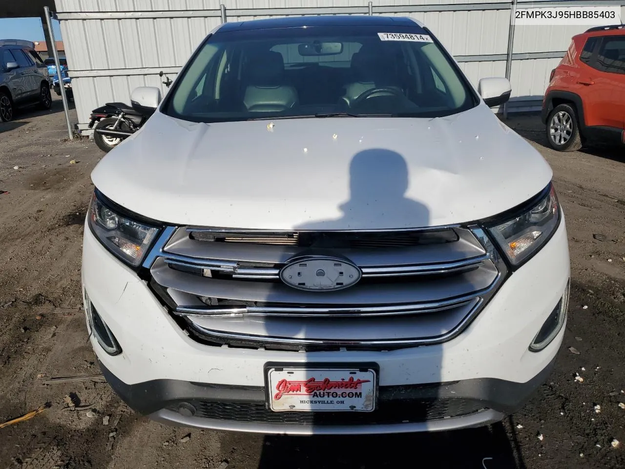 2017 Ford Edge Sel VIN: 2FMPK3J95HBB85403 Lot: 73594814