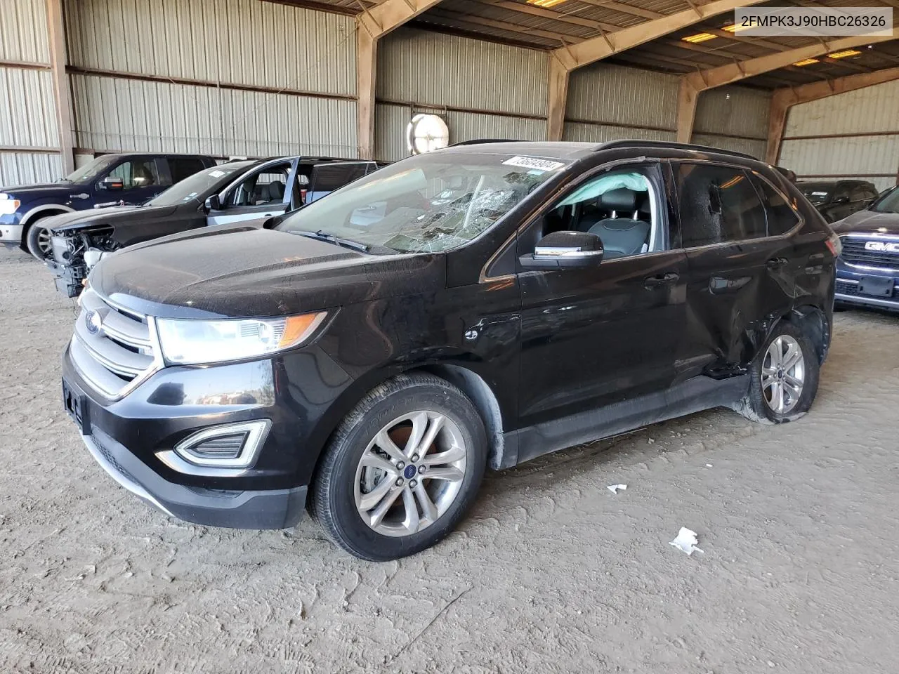 2017 Ford Edge Sel VIN: 2FMPK3J90HBC26326 Lot: 73604904