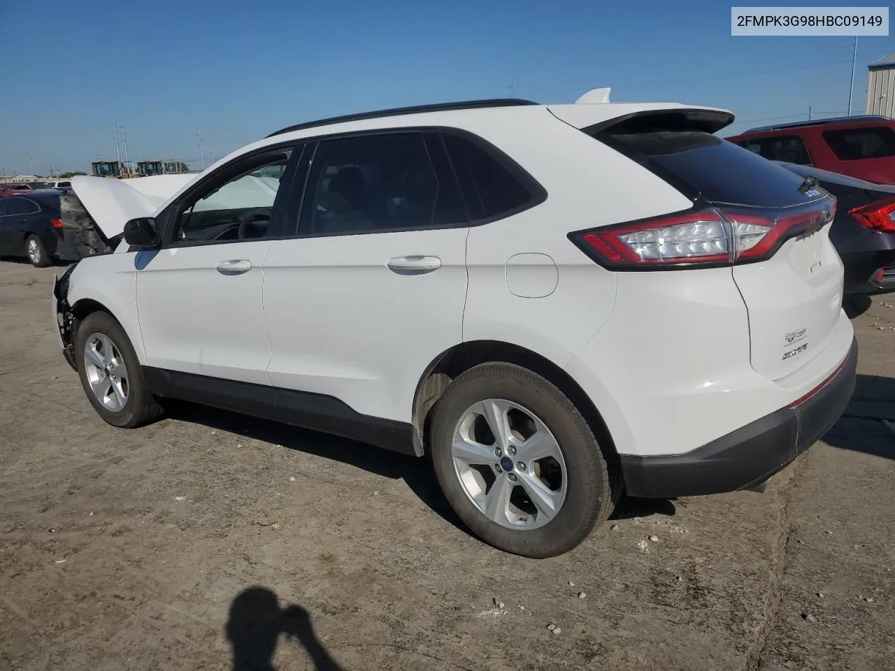 2017 Ford Edge Se VIN: 2FMPK3G98HBC09149 Lot: 73750484