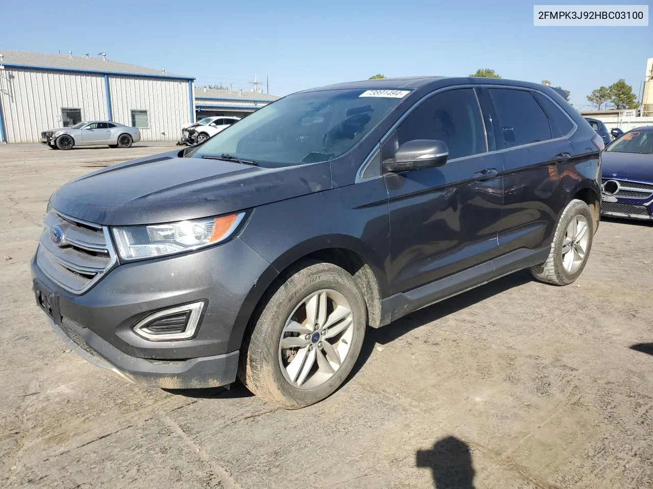 2FMPK3J92HBC03100 2017 Ford Edge Sel