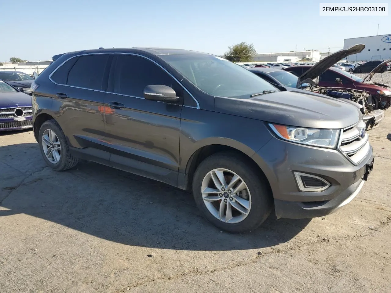 2FMPK3J92HBC03100 2017 Ford Edge Sel